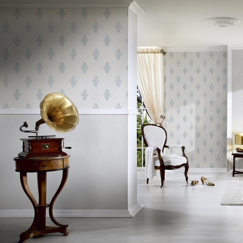 Tapete Weiß Architects Paper Textiltapete (319461)