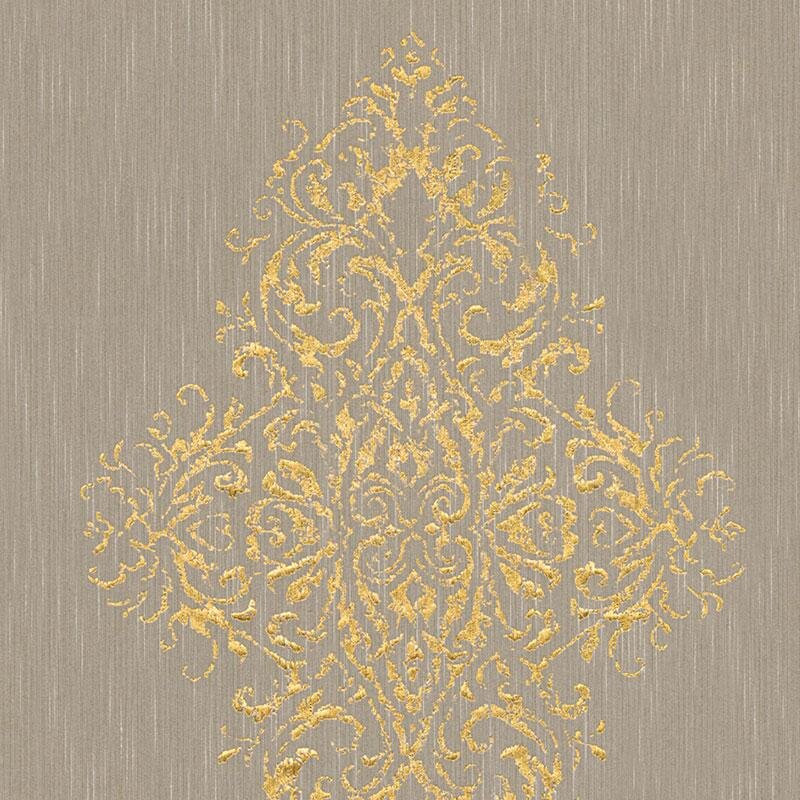 Tapete Braun Architects Paper Textiltapete (319453)