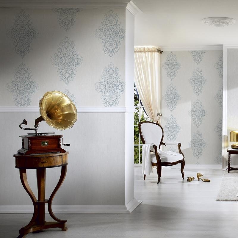 Tapete Weiß Architects Paper Textiltapete (319451)