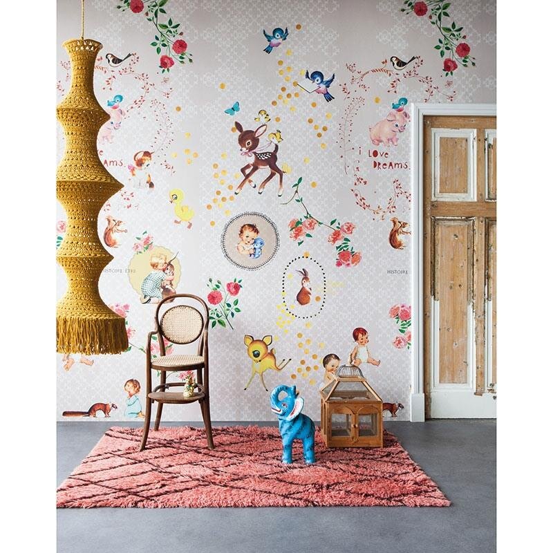 Digitaldruck-Tapete Rosa, Rose Studio Onszelf (557664)