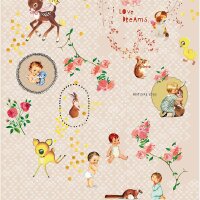 Digitaldruck-Tapete Rosa, Rose Studio Onszelf (557664)