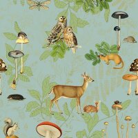 Digitaldruck-Tapete Blau, Gr&uuml;n Studio Onszelf (557640)