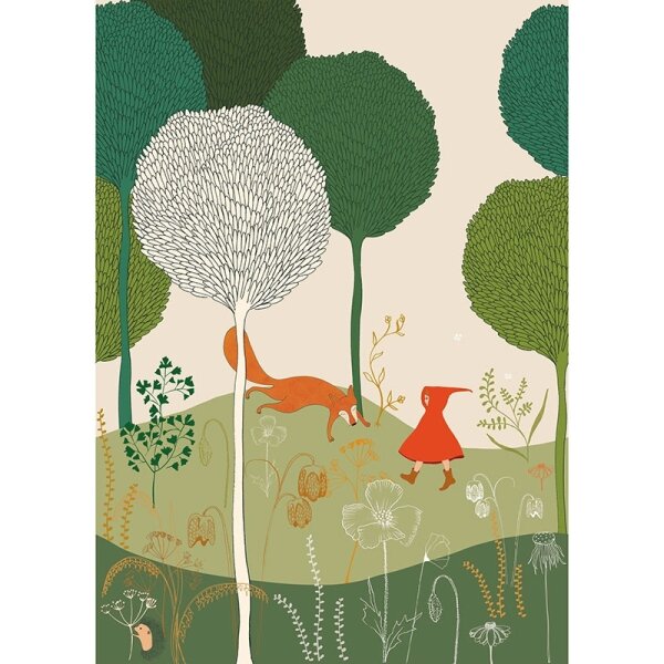 Digitaldruck-Tapete Beige, Creme, Grün Studio Onszelf (557480)