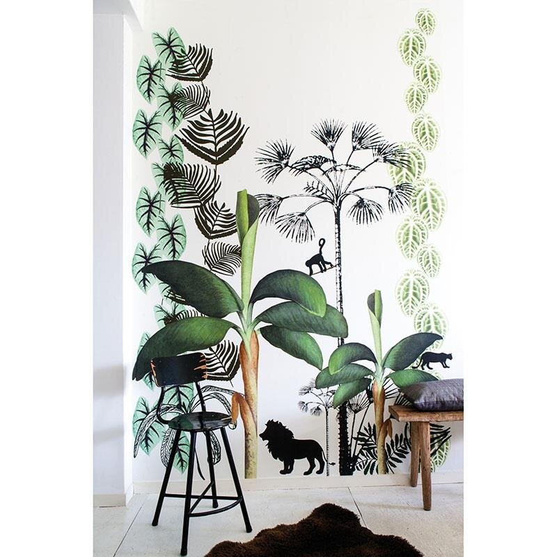 Digitaldruck-Tapete Grün, Weiß Studio Onszelf (532067)