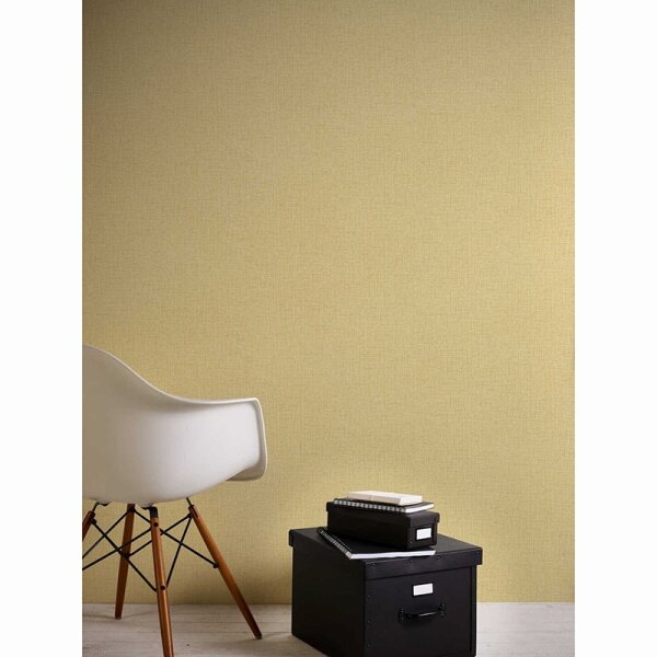 Tapete Gelb, Vanille livingwalls Vliestapete (385288)