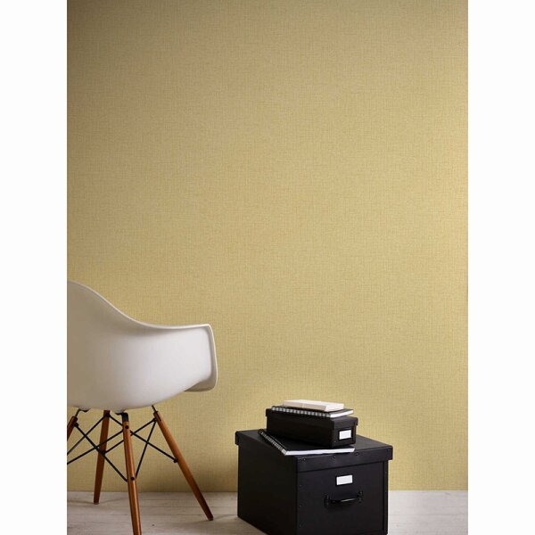 Tapete Gelb, Vanille livingwalls Vliestapete (385288)