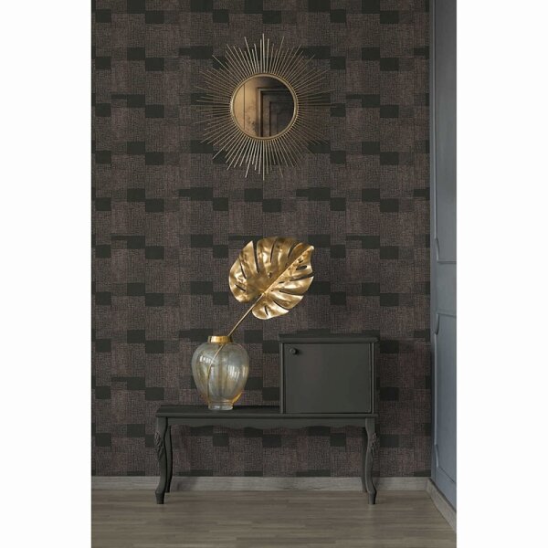 Tapete Braun, Gold, Kupfer livingwalls Vliestapete (385252)