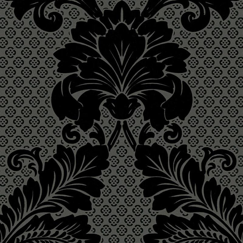 Tapete Schwarz, Anthrazit Architects Paper Vliestapete (305445)