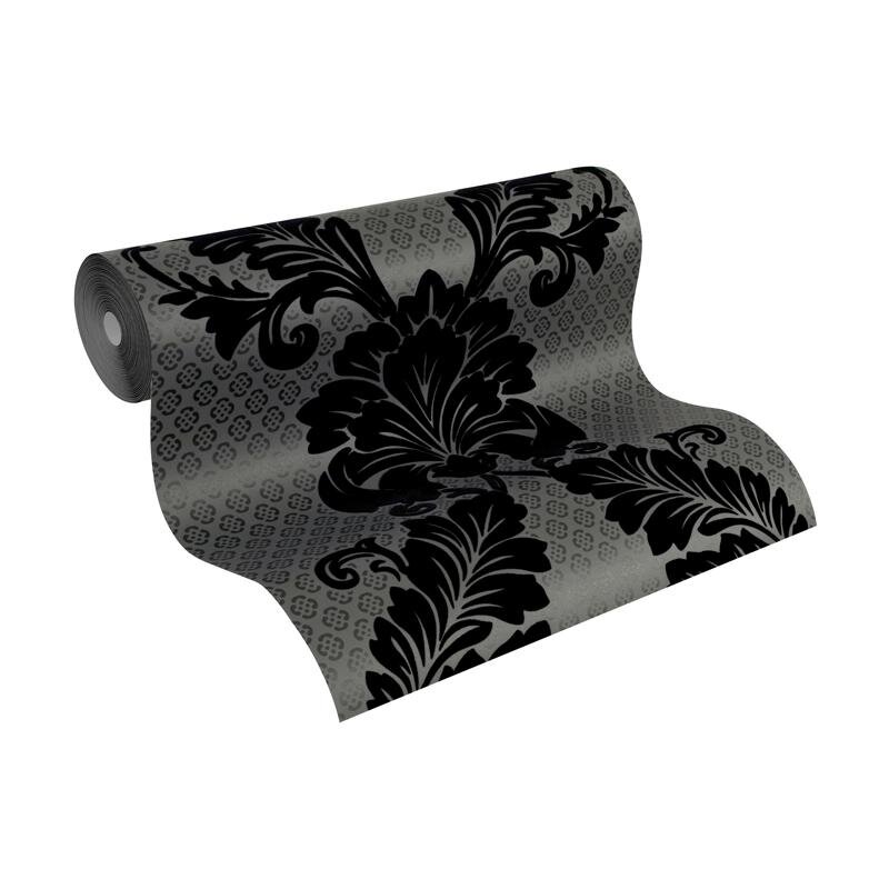 Tapete Schwarz, Anthrazit Architects Paper Vliestapete (305445)