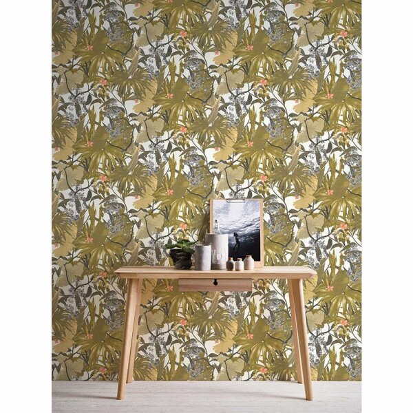 Tapete Grün livingwalls Vliestapete (385224)