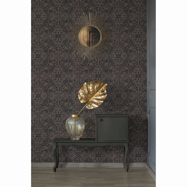 Tapete Braun, Gold, Kupfer livingwalls Vliestapete (385212)