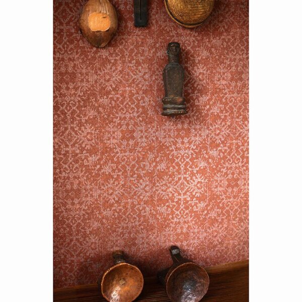 Tapete Grau, Silber, Rot livingwalls Vliestapete (385211)