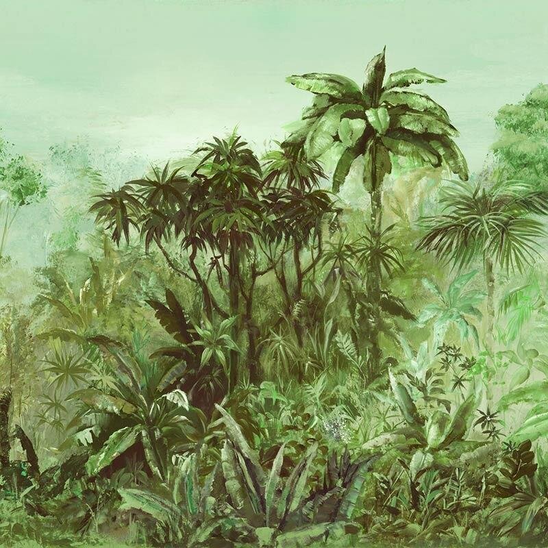 Digitaldruck-Tapete Grün Rasch (486063)