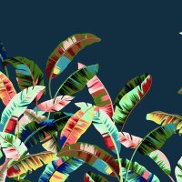 Digitaldruck-Tapete Blau Rasch (485950)