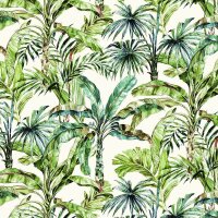 Digitaldruck-Tapete Blau, Gr&uuml;n Rasch (485851)