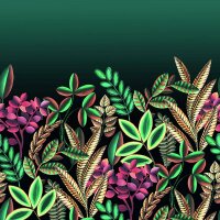 Digitaldruck-Tapete Gr&uuml;n Rasch (485783)