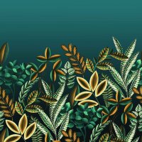 Digitaldruck-Tapete Blau Rasch (485776)