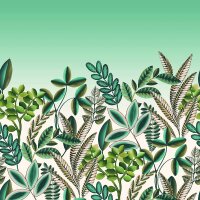 Digitaldruck-Tapete Gr&uuml;n Rasch (485769)