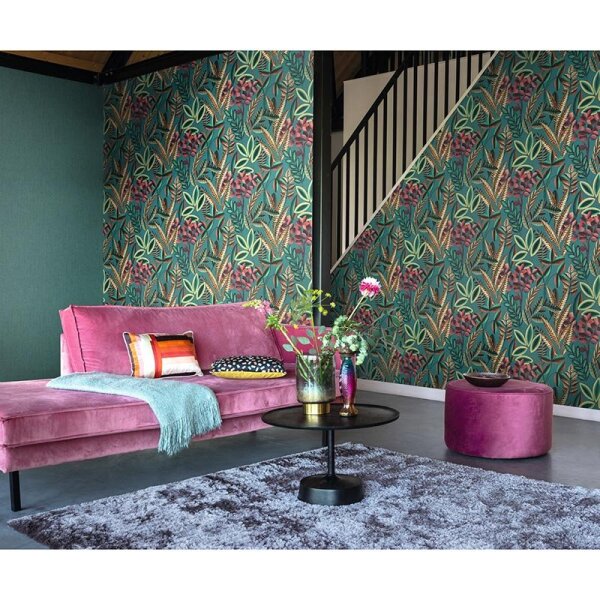 Tapete Blau Rasch Vliestapete (485547)