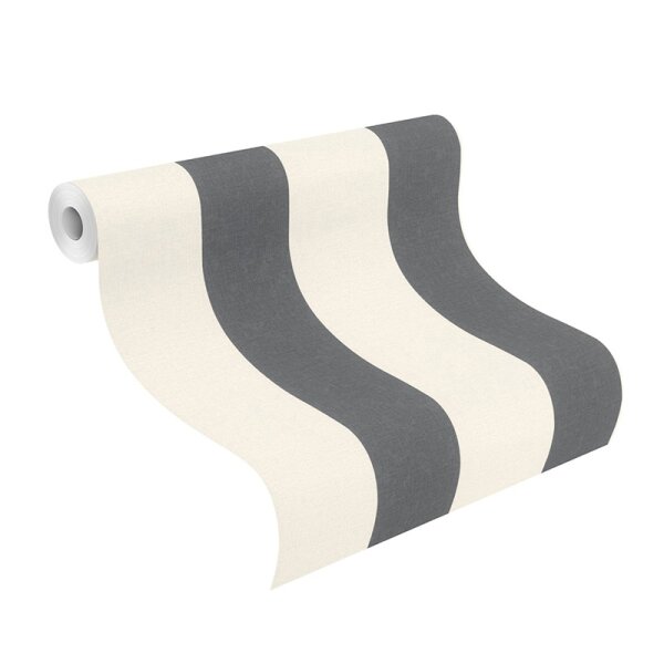 Tapete Beige, Creme, Grau, Silber Rasch Vliestapete (485479)