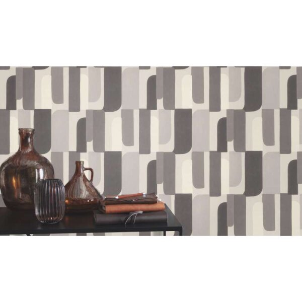 Tapete Beige, Creme, Greige, Grau Rasch Vliestapete (330502)