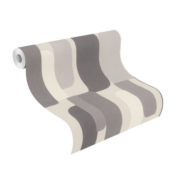 Tapete Beige, Creme, Greige, Grau Rasch Vliestapete (330502)