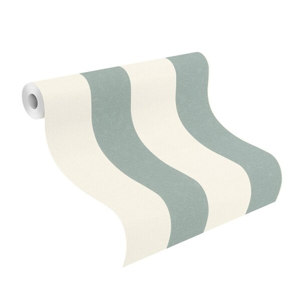 Tapete Beige, Creme, Blau Rasch Vliestapete (485448)