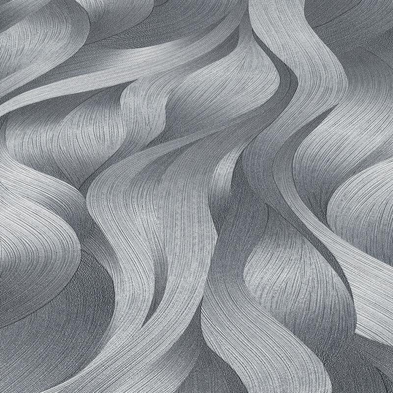 Tapete Grau, Silber ELLE DECORATION Vliestapete (1020415)