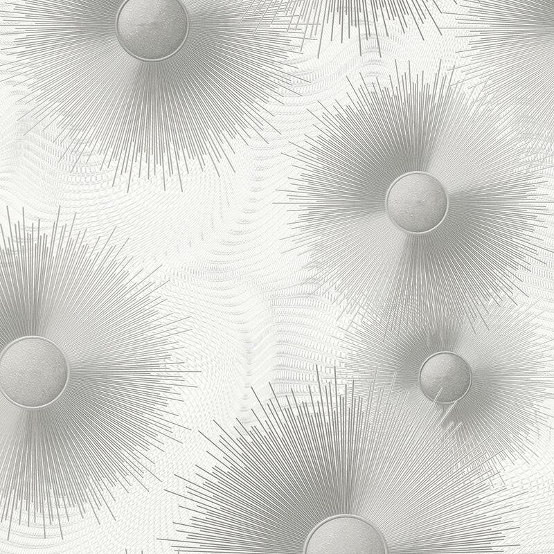 Tapete Grau, Silber ELLE DECORATION Vliestapete (1019131)