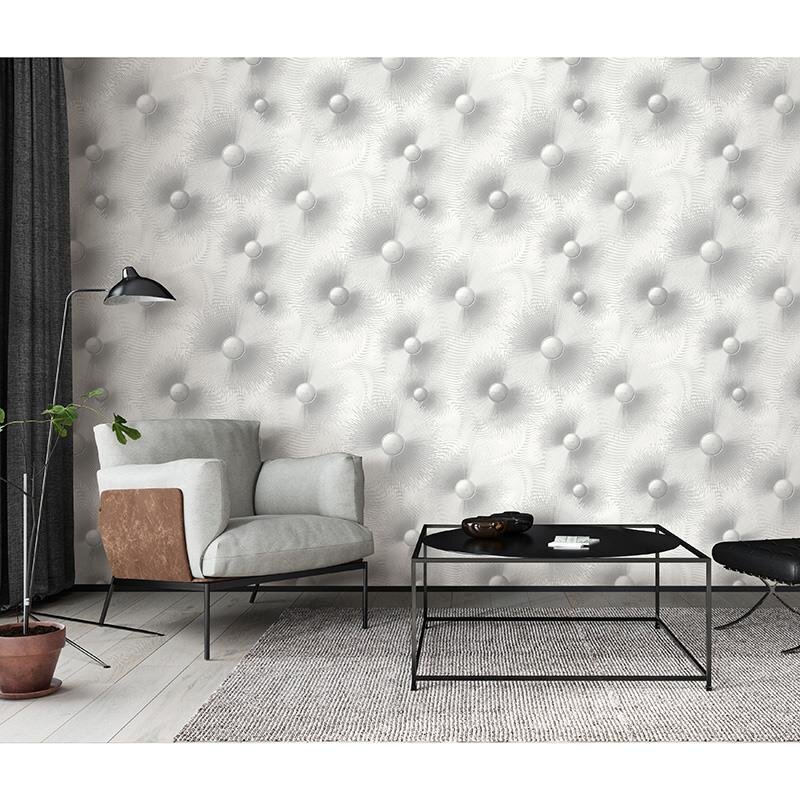 Tapete Grau, Silber ELLE DECORATION Vliestapete (1019131)