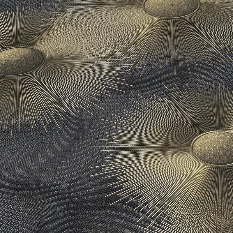 Tapete Grau, Silber ELLE DECORATION Vliestapete (1019115)