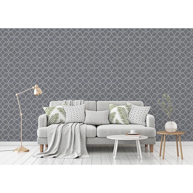 Tapete Grau, Silber Architects Paper Vliestapete (375645)