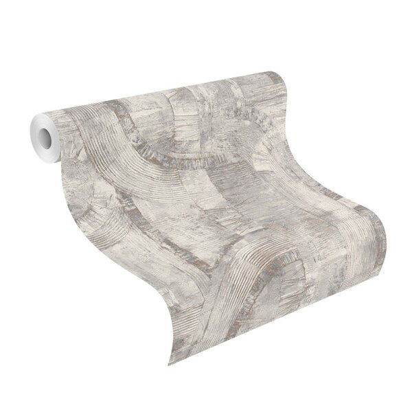 Tapete Grau, Silber Rasch Vliestapete (554779)