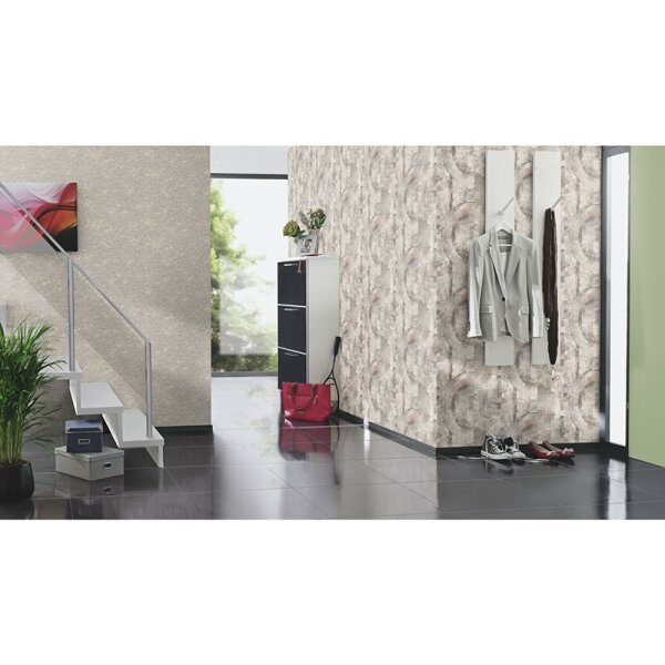 Tapete Grau, Silber Rasch Vliestapete (554779)