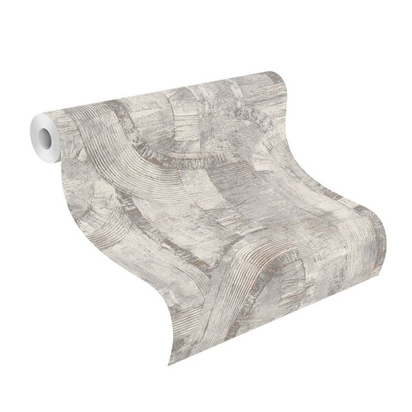 Tapete Grau, Silber Rasch Vliestapete (554779)