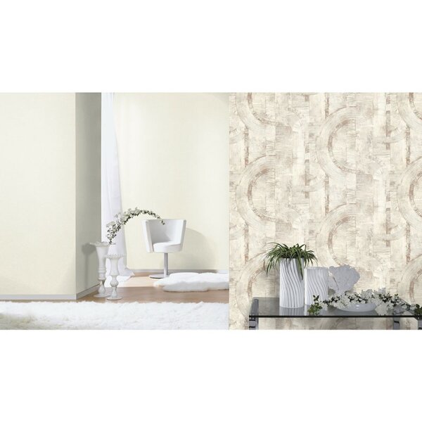 Tapete Grau, Silber Rasch Vliestapete (554748)