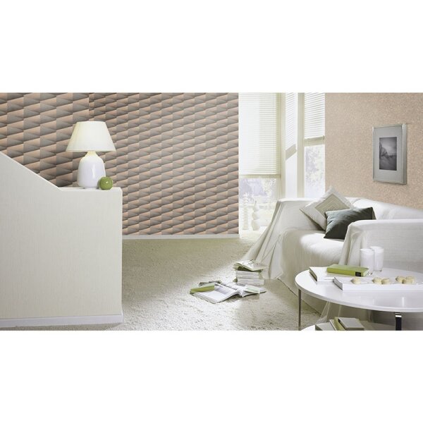 Tapete Grau, Silber Rasch Vliestapete (554670)