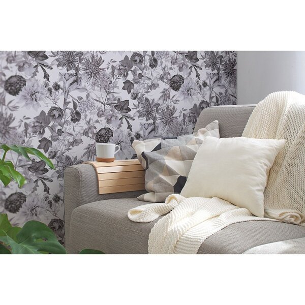 Tapete Schwarz-Weiß AS-Creation Vliestapete (381753)