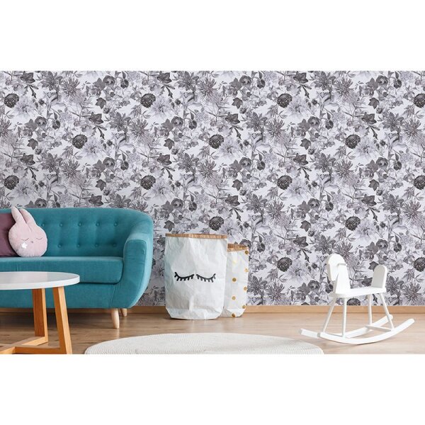 Tapete Schwarz-Weiß AS-Creation Vliestapete (381753)