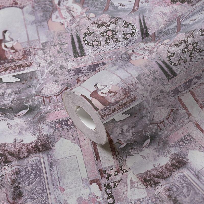 Tapete Lila, Flieder AS-Creation Vliestapete (381744)