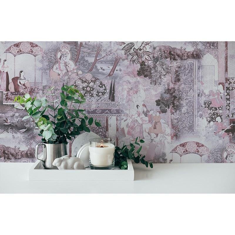 Tapete Lila, Flieder AS-Creation Vliestapete (381744)