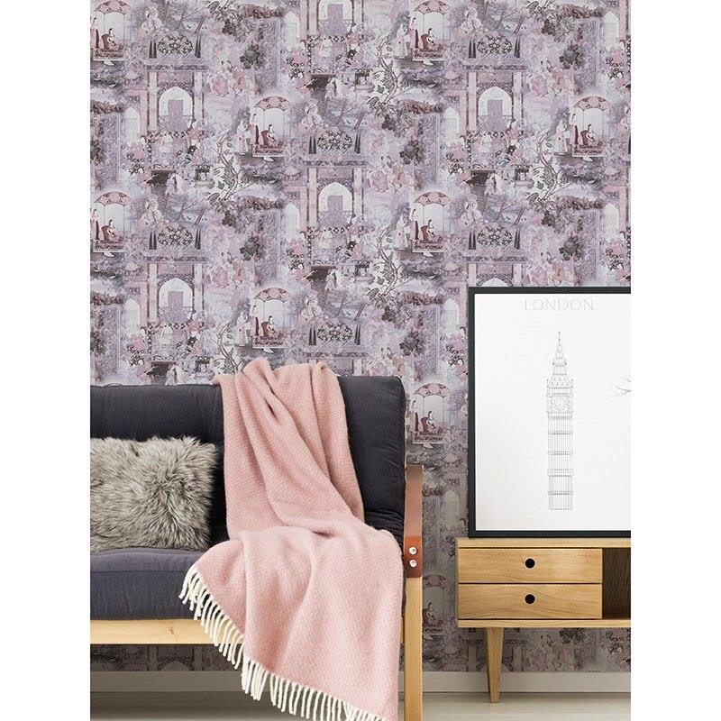 Tapete Lila, Flieder AS-Creation Vliestapete (381744)