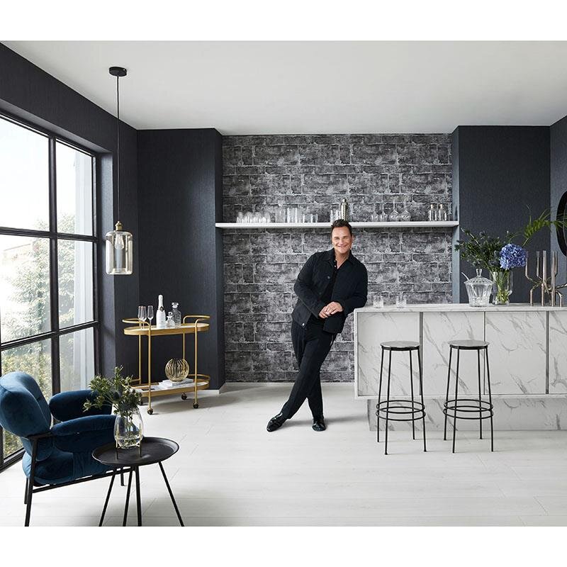 Tapete Grau, Silber Guido Maria Kretschmer Vliestapete (1022215)