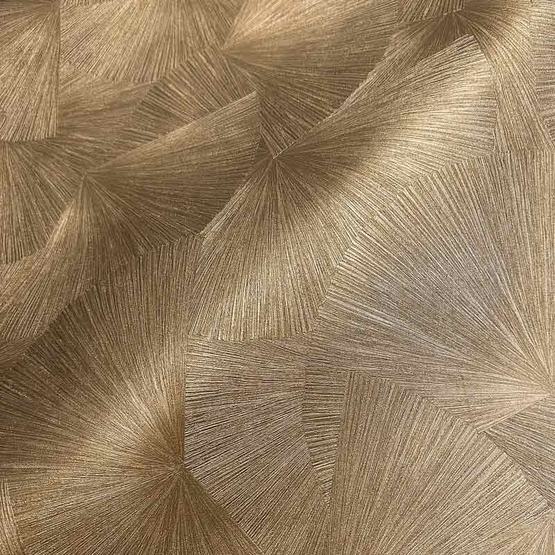 1021920 Tapete Gold Kupfer Glitzer Glanz Japandi Vliestapete Erismann