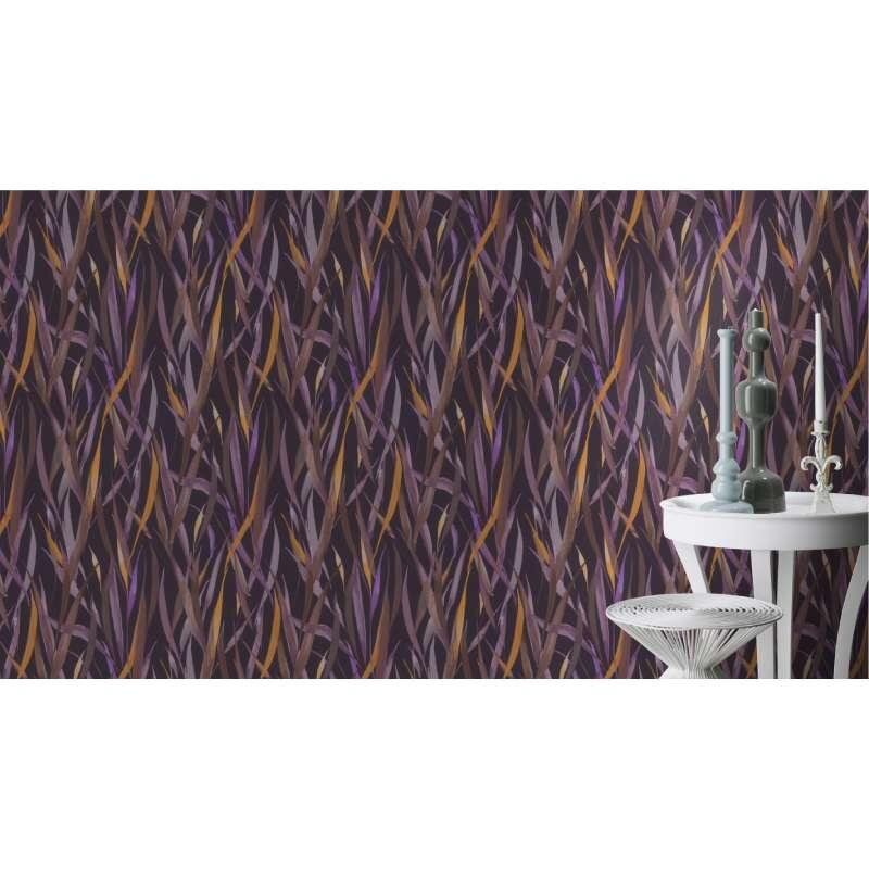 Tapete Braun, Lila, Flieder Rasch Vliestapete (330243)