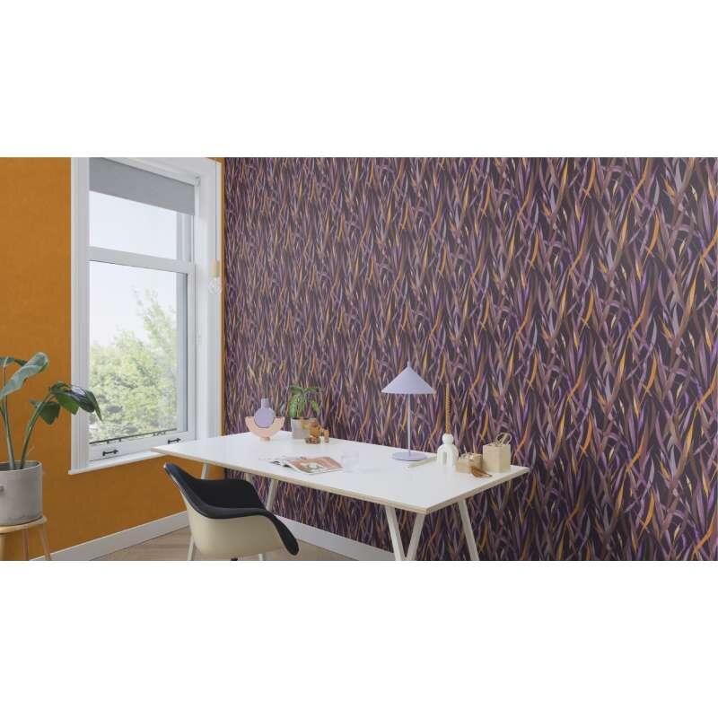 Tapete Braun, Lila, Flieder Rasch Vliestapete (330243)