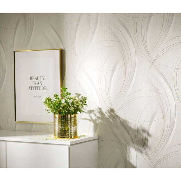 Tapete Weiß Guido Maria Kretschmer Vliestapete (1021831)