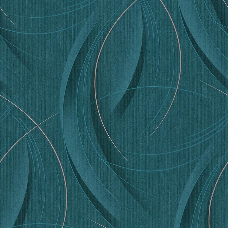 Tapete Blau, Grün, Petrol Guido Maria Kretschmer Vliestapete (1021819)
