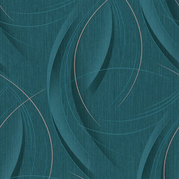 Tapete Blau, Grün, Petrol Guido Maria Kretschmer Vliestapete (1021819)