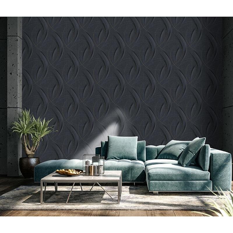 Tapete Schwarz, Anthrazit Guido Maria Kretschmer Vliestapete (1021815)